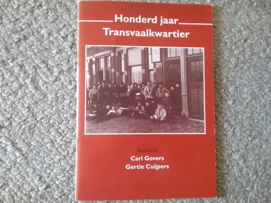 100 jaar Transvaalkwartier / C Govers ea (1994; Den Haag), Ophalen of Verzenden, Gelezen