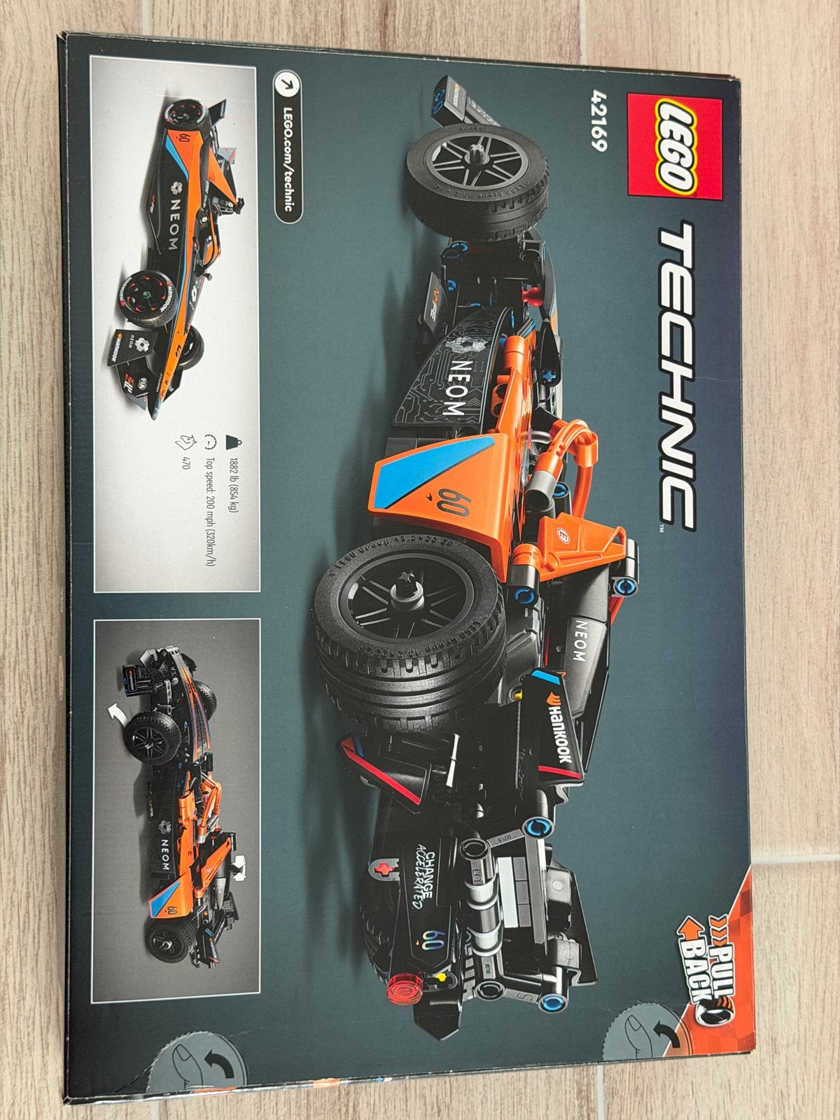 LEGO TECHNIC Neom McLaren Formula E Team - Nieuw & Verzegeld, Ophalen of Verzenden, Nieuw, Overige merken