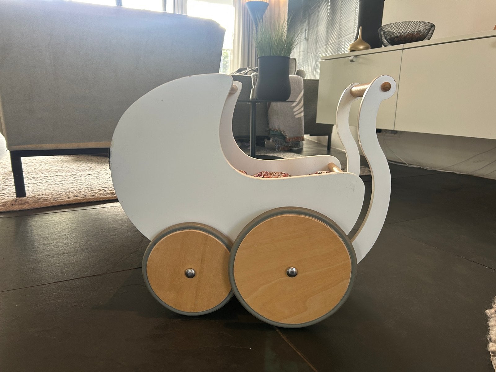 Kinderfeets poppenwagen / loopwagen, Ophalen, Gebruikt, Overige typen