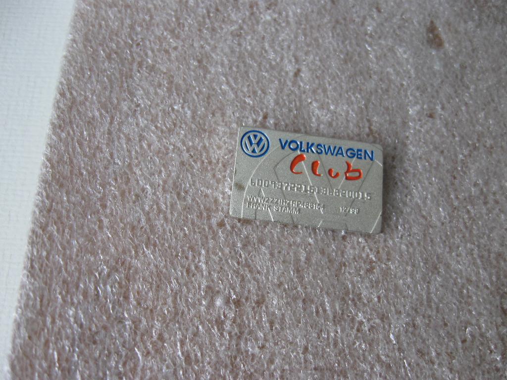 VOLKSWAGEN -  VW - CLUB  - speld met sluit clip, Verzenden, Gebruikt, Transport