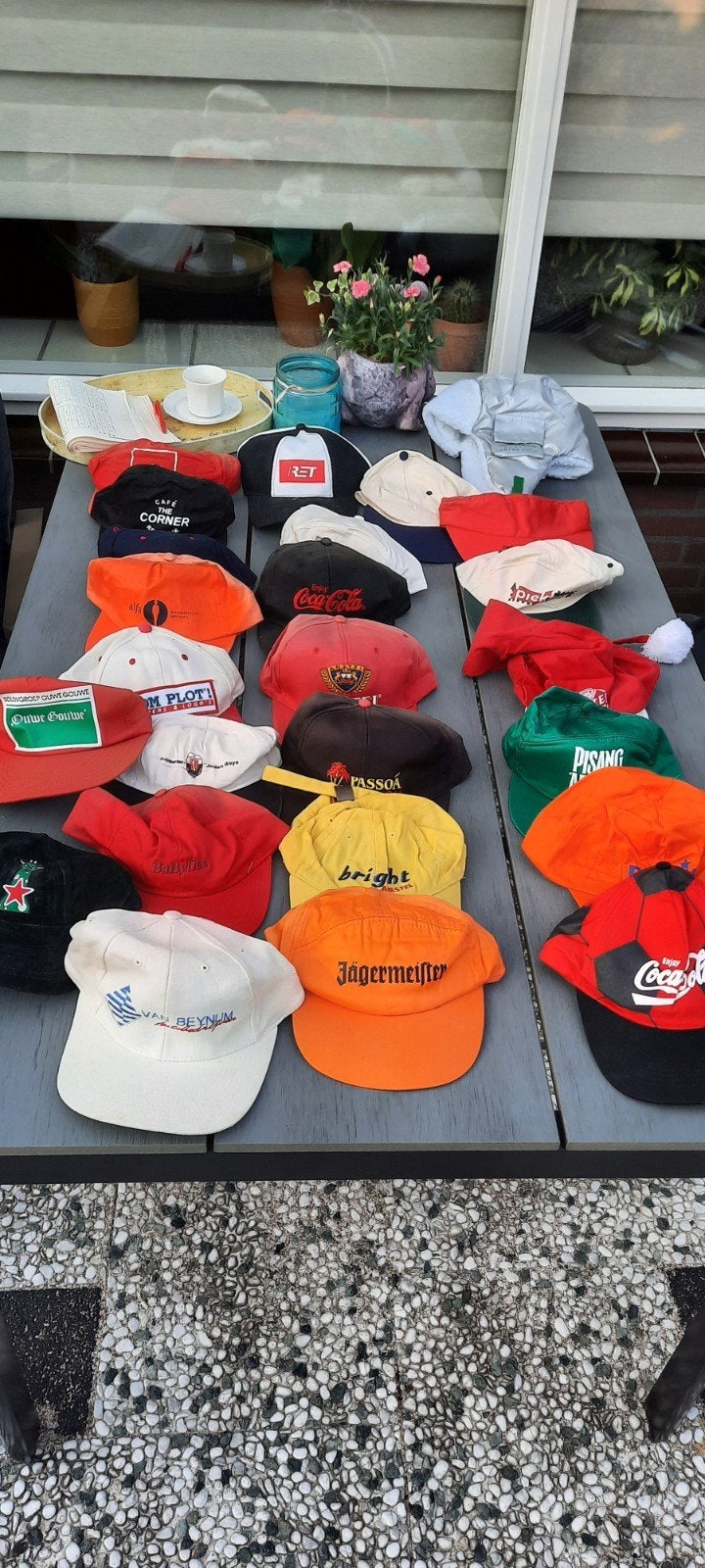 verzameling baseball caps petten reclame petten, Ophalen of Verzenden