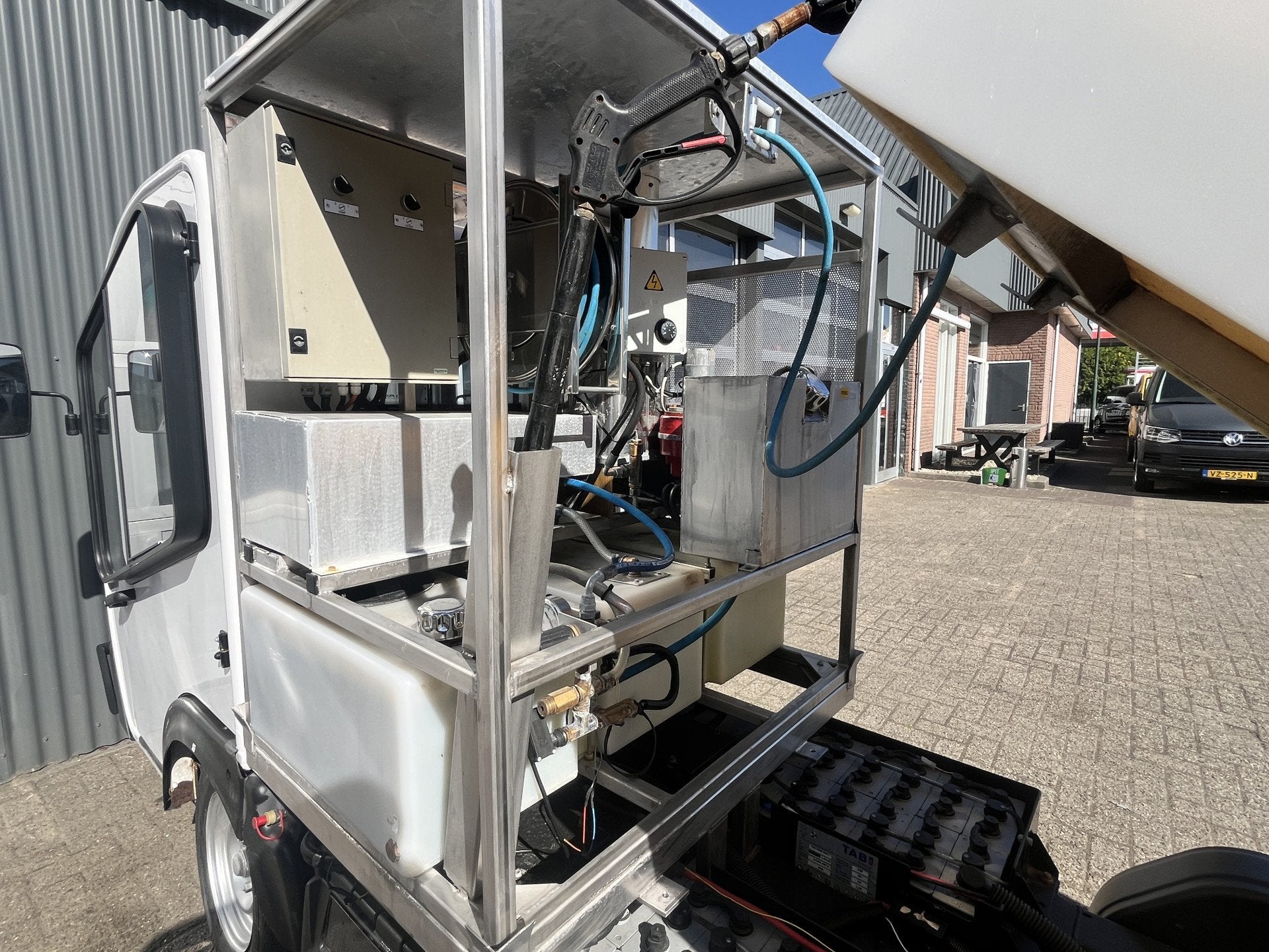 Goupil G3 Electrocar Btw vrij! Kipper Hogedrukreiniger Straa, Zwart, Origineel Nederlands, Onderhoudsboekje, Te koop