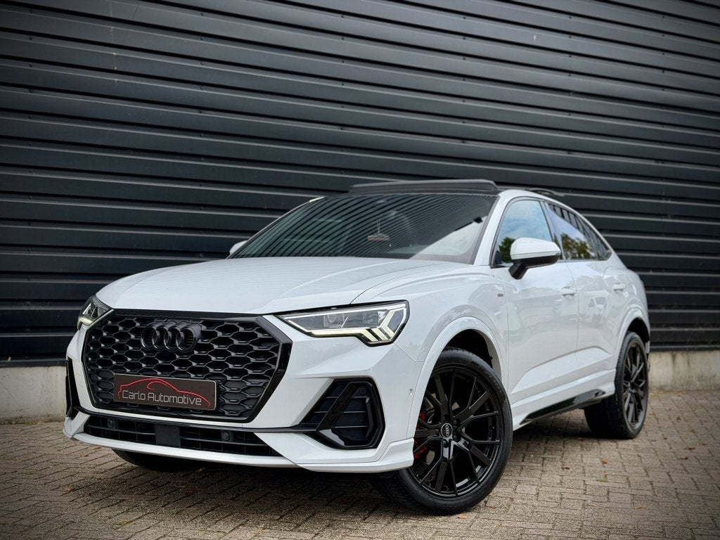Audi Q3 Sportback 35 TFSI 3x S-LINE PANO|LEER|DHOEK|ACC|CAME, Dealer onderhouden, 4 cilinders, 150 pk, 1505 kg