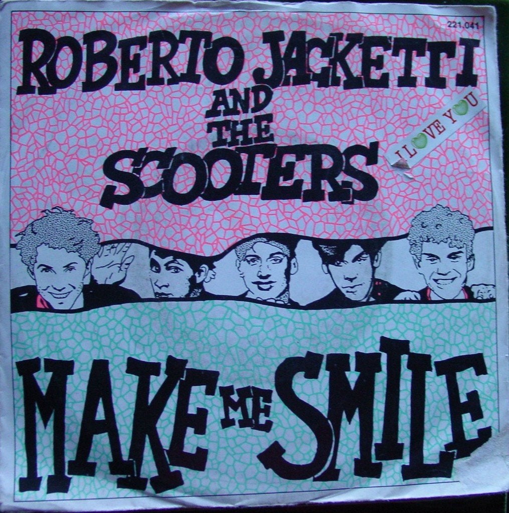 45T 7INCH VINYL SINGLE ROBERTO JACKETTI AND THE SCOOTERS, Ophalen of Verzenden, Zo goed als nieuw, Pop