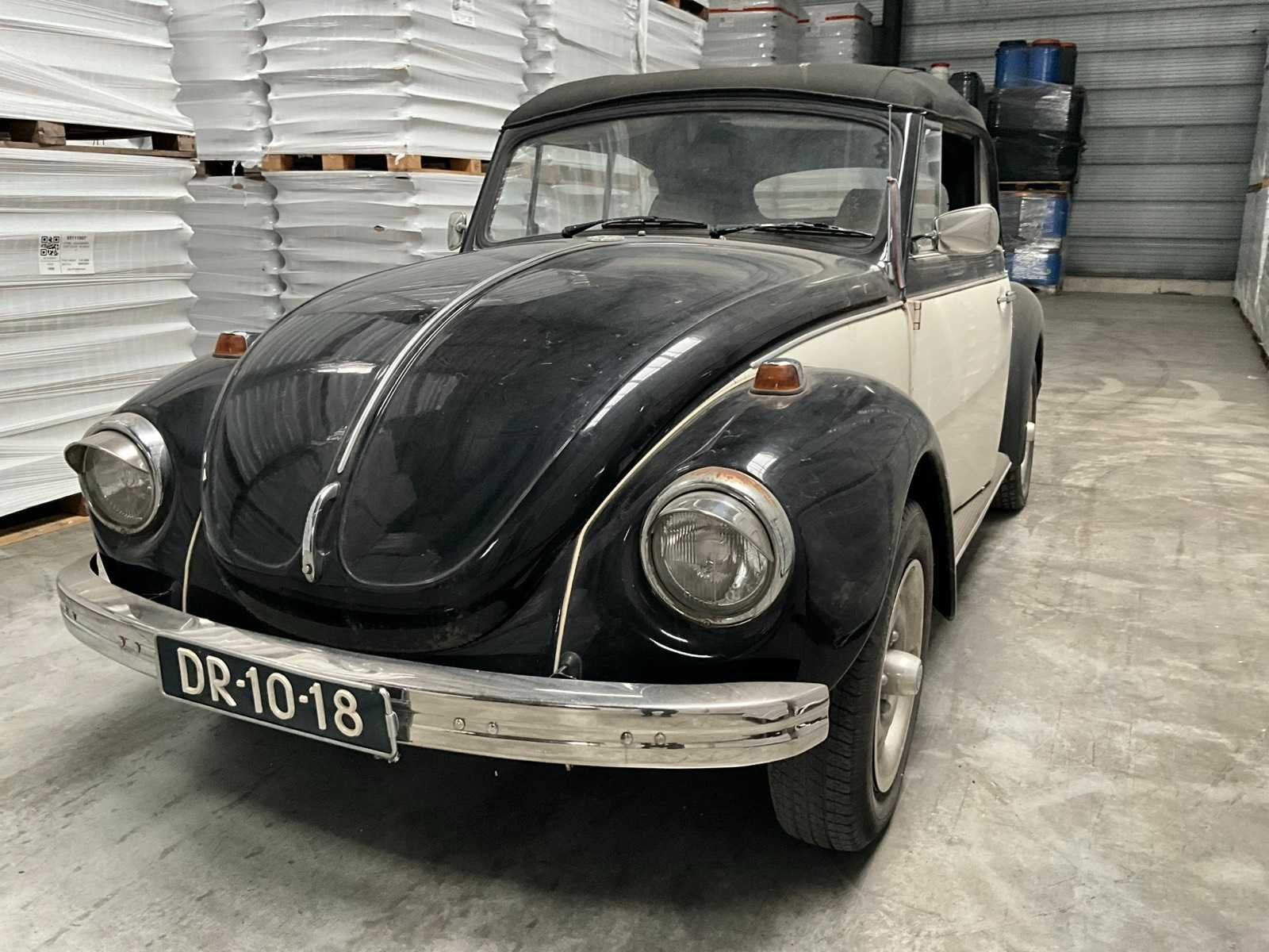 1971 Volkswagen Kever Cabriolet 1303 LS Oldtimer, Auto's, Gebruikt, Beetle (Kever), Overige carrosserieën, Blauw