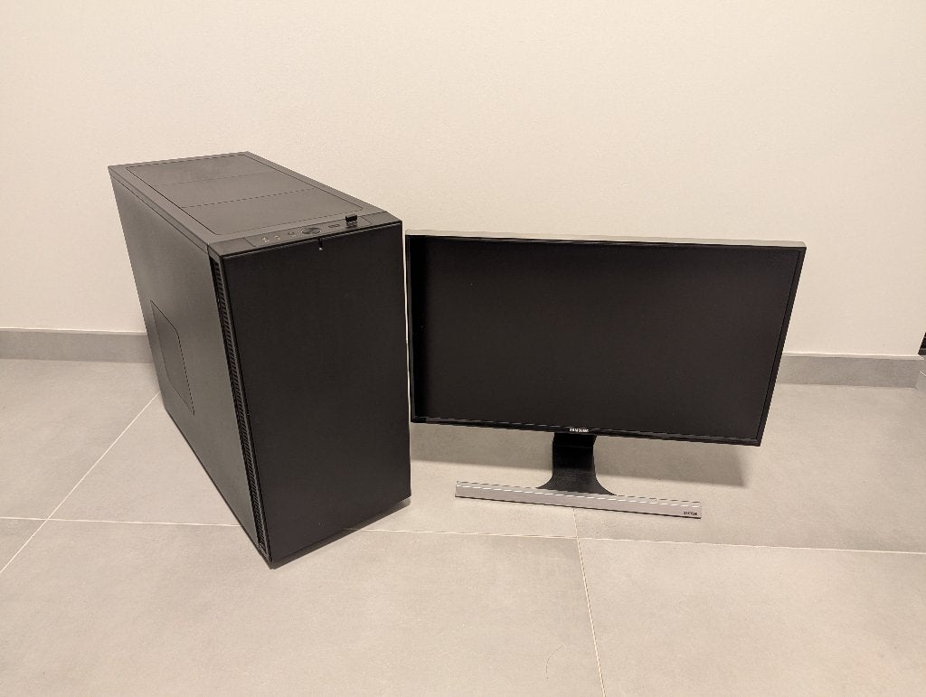 Complete desktop met Intel i5-6400, GTX 750, 16 GB RAM, Ophalen, Gebruikt, 2 tot 3 Ghz, Zelf gebouwde pc