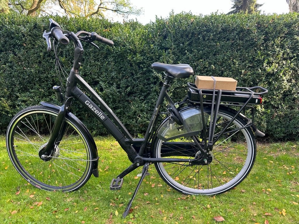 Mooie Gazelle electrishe fiets, Ophalen, Zo goed als nieuw, 59 cm of meer, 50 km per accu of meer