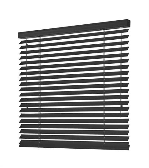 Houten jaloezie zwart, Ophalen of Verzenden, Zo goed als nieuw, Zwart, 50 tot 100 cm