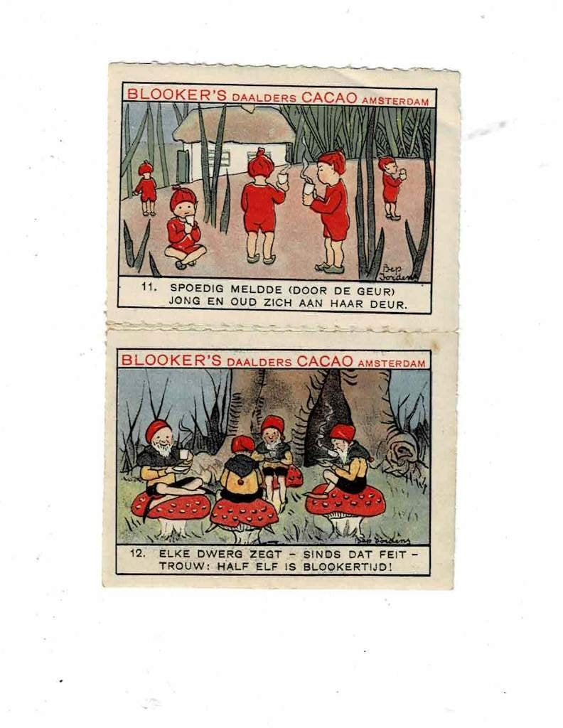 Oude sluitzegels van "BLOOKER", Verzamelen, Merken en Reclamevoorwerpen, Verzenden, Nieuw, Overige typen