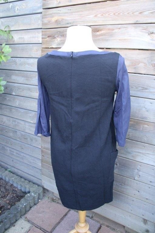 Jurk zwart/ blauw Max Mara mt S Vaste prijs, Kleding | Dames, Jurken, Zwart, Max Mara, Ophalen of Verzenden, Zo goed als nieuw