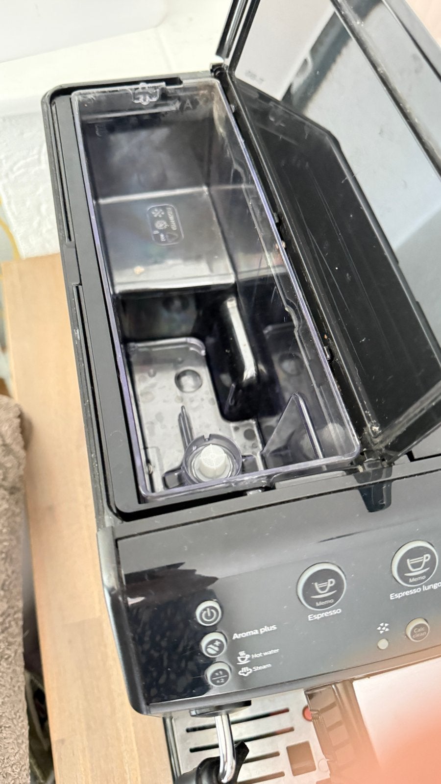 Philips Saeco Aequa Plus Espresso Koffiemachine, Witgoed en Apparatuur, Koffiezetapparaten, Ophalen, Afneembaar waterreservoir