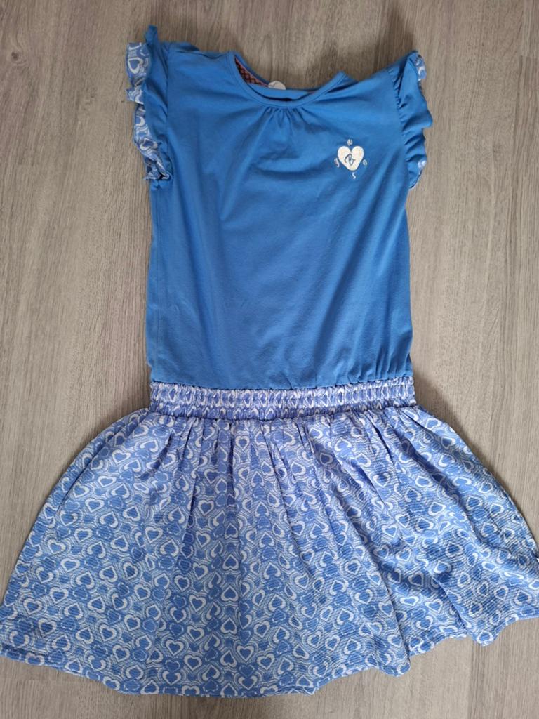 Jurkje B.Nosy maat 146-152, Kinderen en Baby's, Kinderkleding | Maat 146, Ophalen of Verzenden, Zo goed als nieuw, Meisje, Jurk of Rok