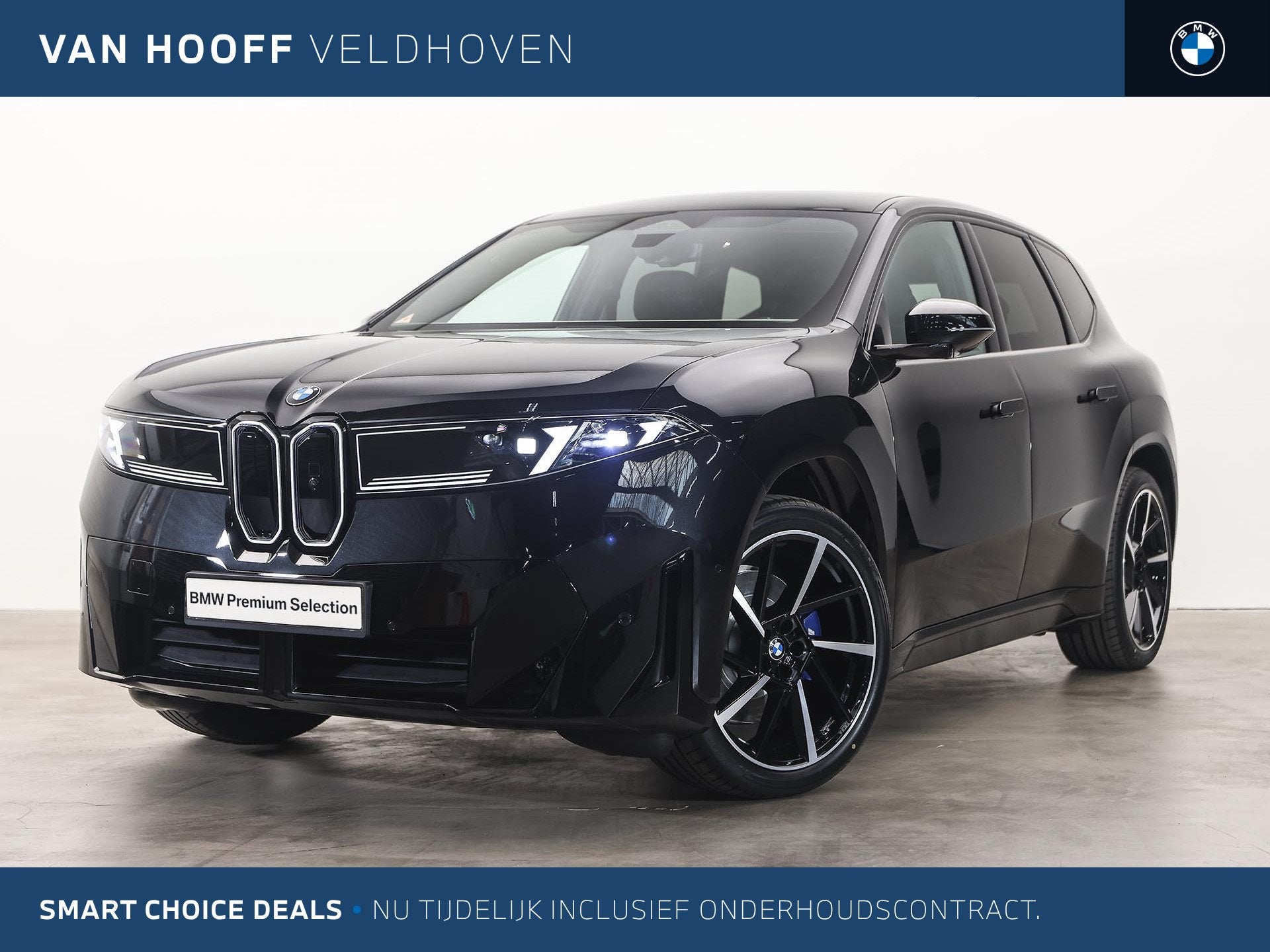 BMW iX3 40 eDrive M Sport / Panoramadak / Trekhaak / Parking, Auto's, Dealer onderhouden, Achterwielaandrijving, Zwart, Zwart