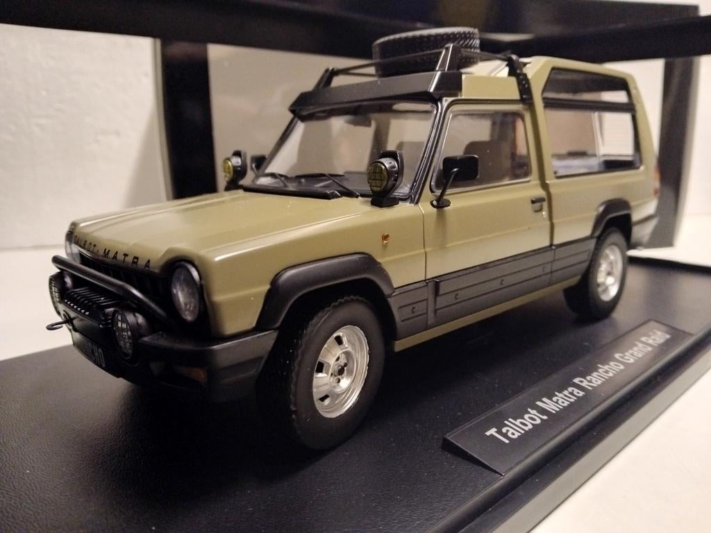 Talbot Matra Rancho Grand Raid beige KK 1:18 KRD, Ophalen of Verzenden, Zo goed als nieuw, Auto, Overige merken