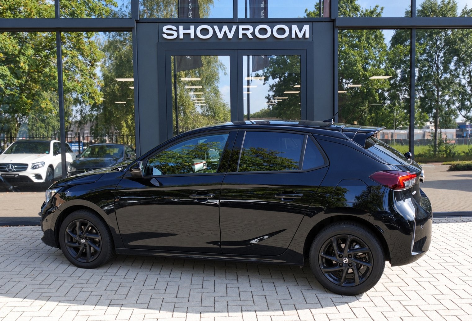 Opel CORSA 1.2 GS Line NAVI CAM LED VOL, Dealer onderhouden, Stof, Gebruikt, 1199 cc