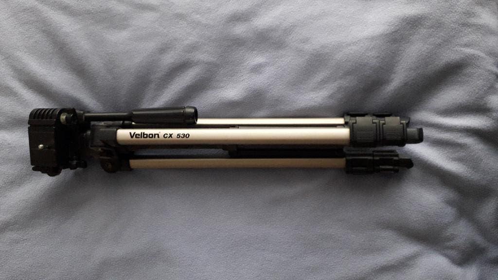 Statief Velbon cx 530, Ophalen of Verzenden, Zo goed als nieuw, 150 tot 175 cm, Driepoot