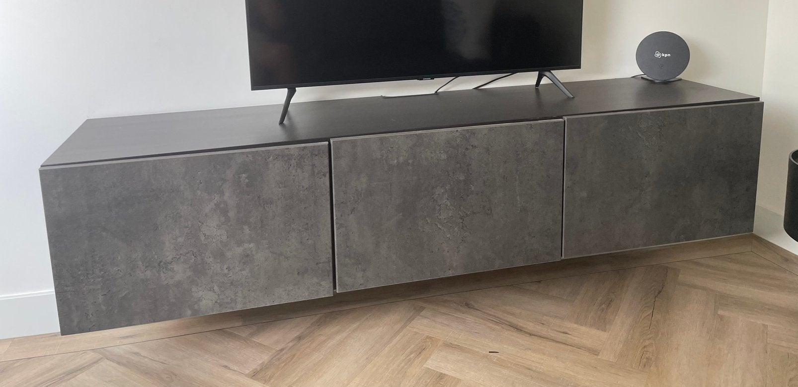 Ikea Besta tv meubel, Ophalen, Gebruikt, 150 tot 200 cm, Minder dan 100 cm