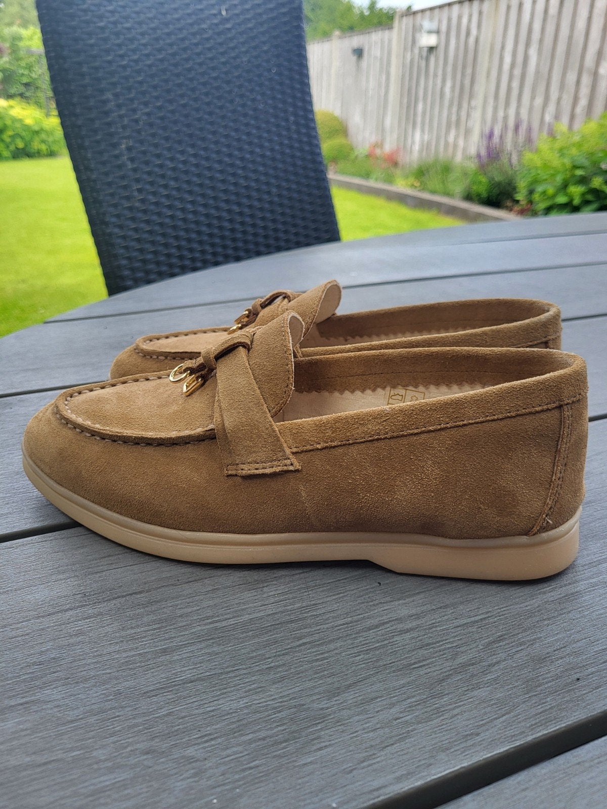 Loafers instappers Nelson suède maat 38, Ophalen of Verzenden, Zo goed als nieuw, Nelson, Instappers