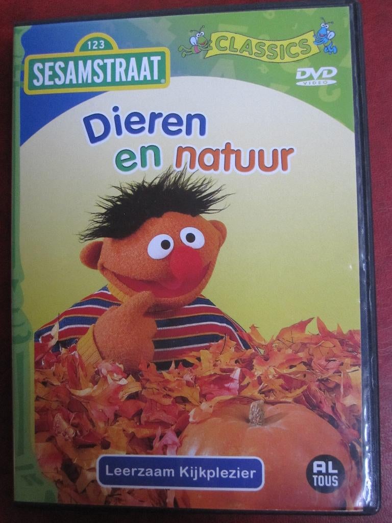 Sesamstraat Dieren en natuur, Alle leeftijden, Ophalen of Verzenden, Zo goed als nieuw, Tv fictie
