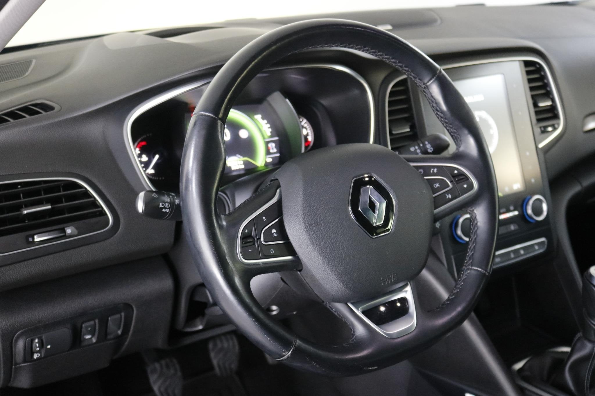 Renault Mégane Estate 1.2 TCe Série Signature Exclusiv Cli, Voorwielaandrijving, Gebruikt, 4 cilinders, Blauw
