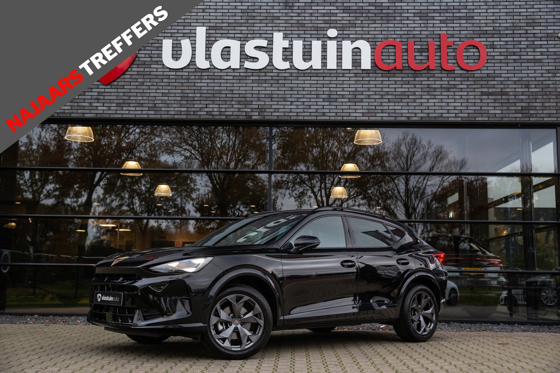 CUPRA Formentor 1.5 eTSI Business Edition Plus , Adap. cruis, Auto's, 15 km/l, Zwart, 4 cilinders, Leder en Stof