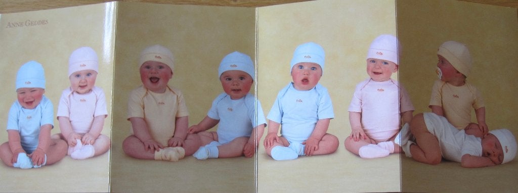 Anne Geddes - CX015 - veel zittende babies - 2005 - nieuw, Verzenden, 1980 tot heden, Ongelopen, Kinderen