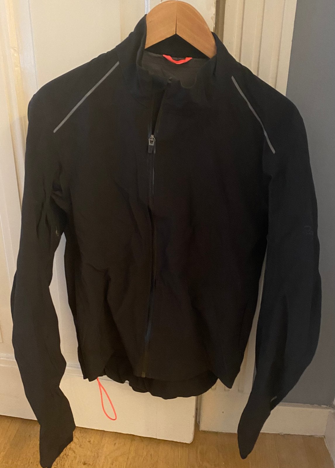 Rapha Cycling Lightweight Transfer Jacket zwart maat L., Maat 48/50 (M), Zwart, Ophalen of Verzenden, Zo goed als nieuw