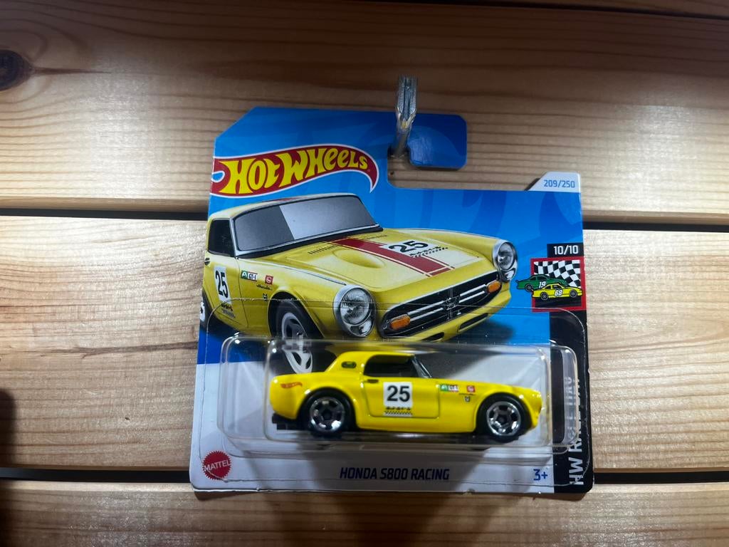 Honda S800 Racing hotwheels, Ophalen of Verzenden, Zo goed als nieuw, Auto