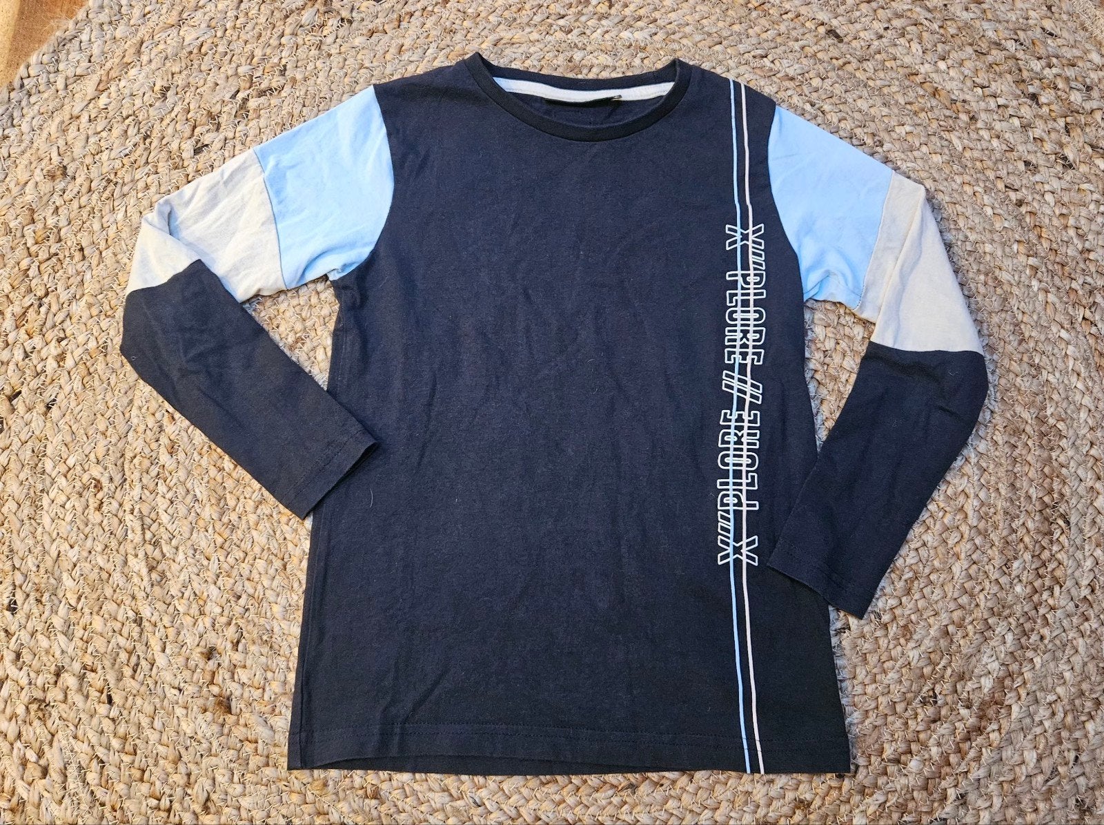Leuke longsleeve europe kids maat 122/128, Europe Kids, Ophalen of Verzenden, Zo goed als nieuw, Shirt of Longsleeve