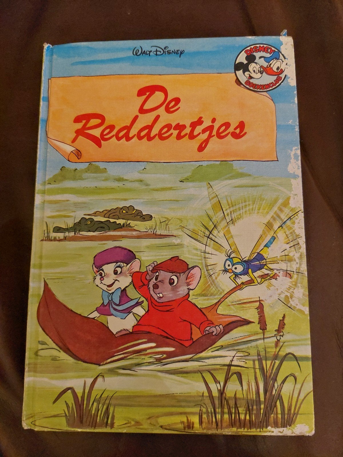 Walt Disney's De Reddertjes - Vintage Kinderboek, Boeken, Ophalen of Verzenden, Gelezen, Walt Disney, Sprookjes