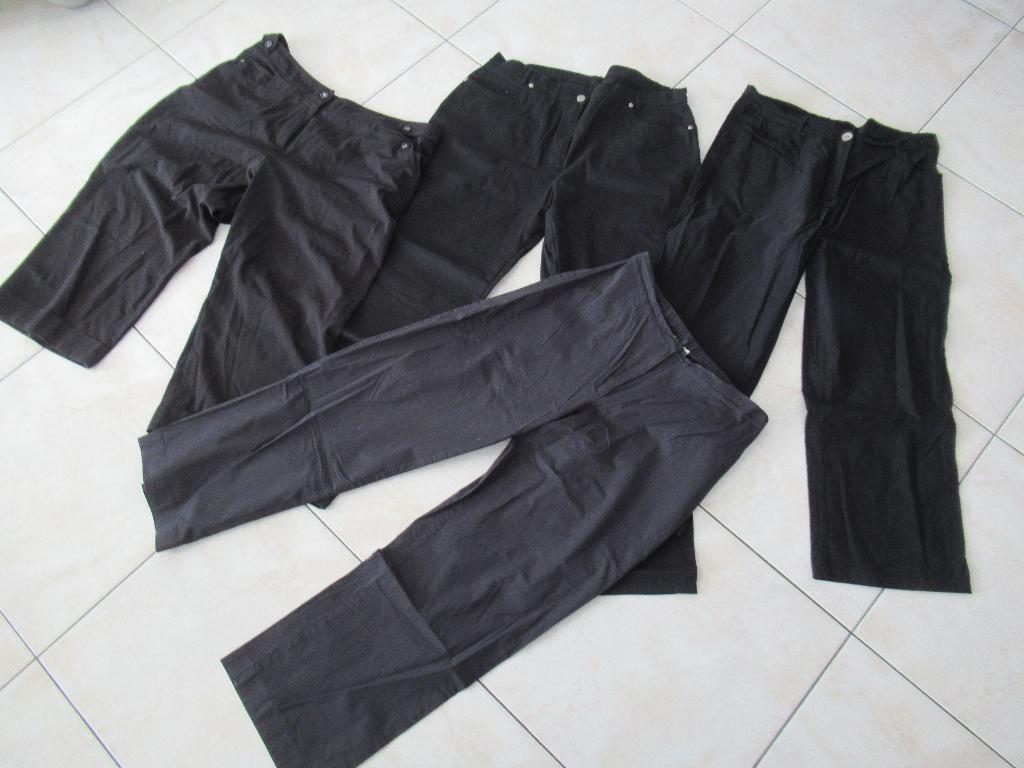broeken 4 stuks maat 48 / maat xxl, Zwart, Maat 46/48 (XL) of groter, Ophalen of Verzenden, Zo goed als nieuw
