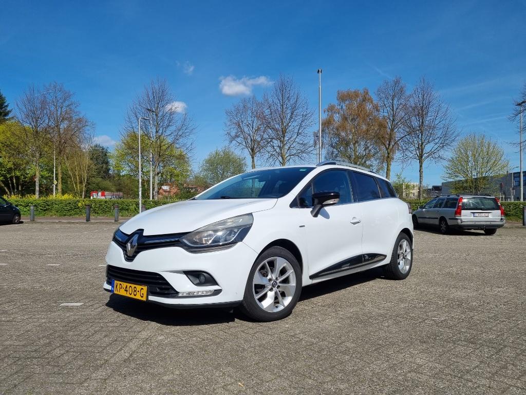 Renault Clio 0.9 TCE 90 Estate 2016 Wit, Auto's, Renault, Particulier, Clio, ABS, Airbags, Airconditioning, Bluetooth, Cruise Control
