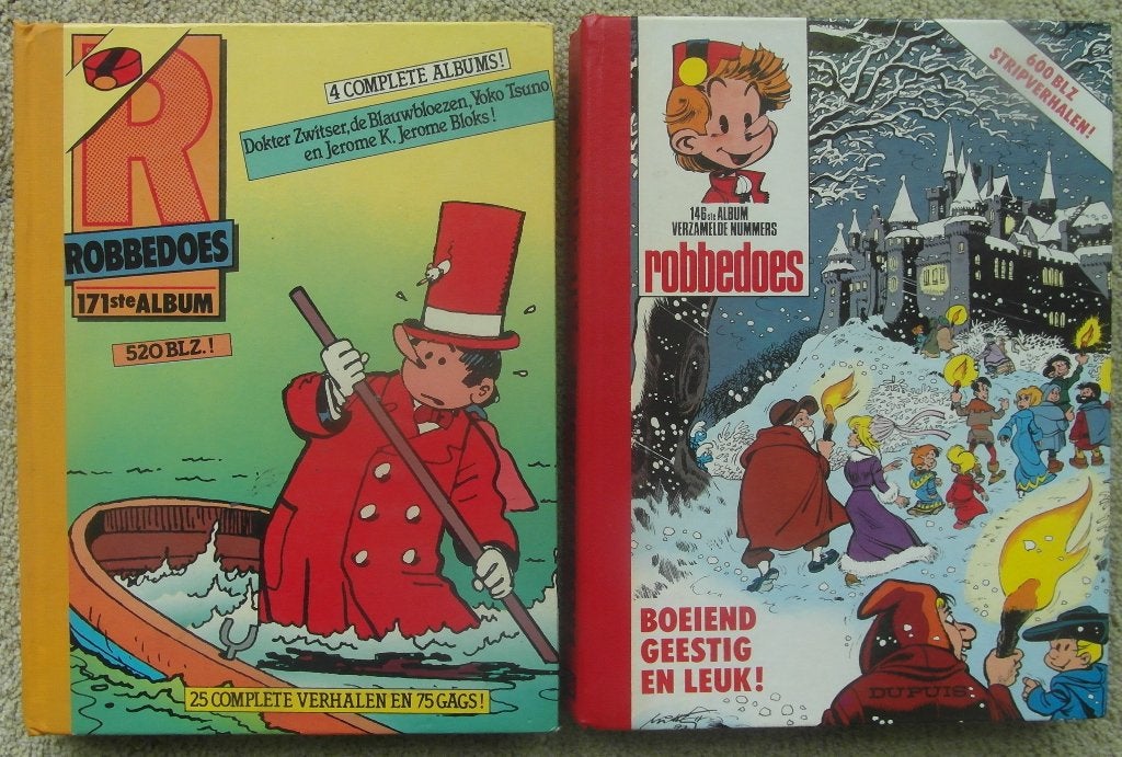 Verzamel album Robbedoes 2stuks no.146 en 171, Gelezen, Diverse auteurs, Ophalen of Verzenden, Meerdere stripboeken