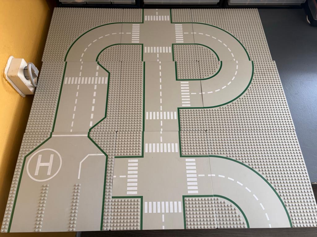 Partij lego wegenplaten (1), Kinderen en Baby's, Speelgoed | Duplo en Lego, Verzenden