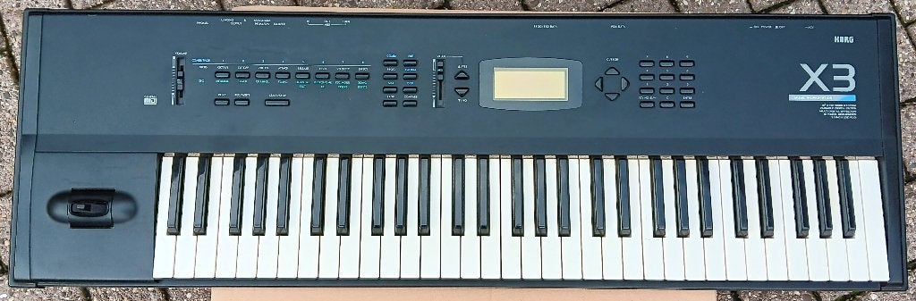 korg X3 workstation/synth,werkt goed., Ophalen, Gebruikt, Korg, Overige aantallen