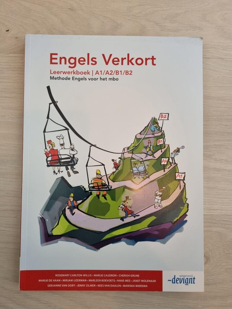 Engels verkort Leerwerkboek A1/A2/B1/B2, Boeken, Schoolboeken, Engels, Deviant, Nieuw, Ophalen of Verzenden