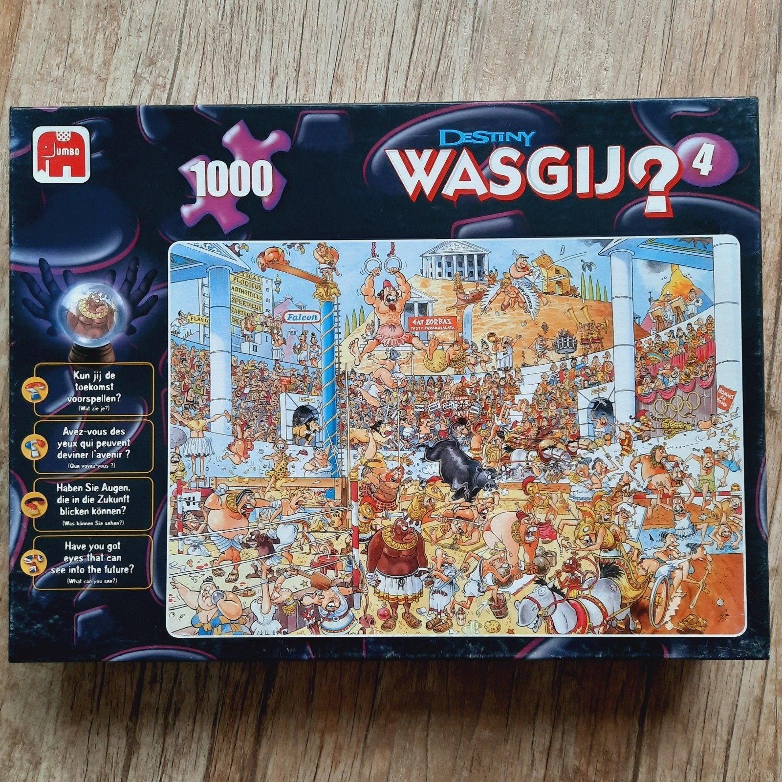 Wasgij? Destiny 4: Olympische Spelen 1000 stukjes, Ophalen of Verzenden, 500 t/m 1500 stukjes, Zo goed als nieuw, Legpuzzel