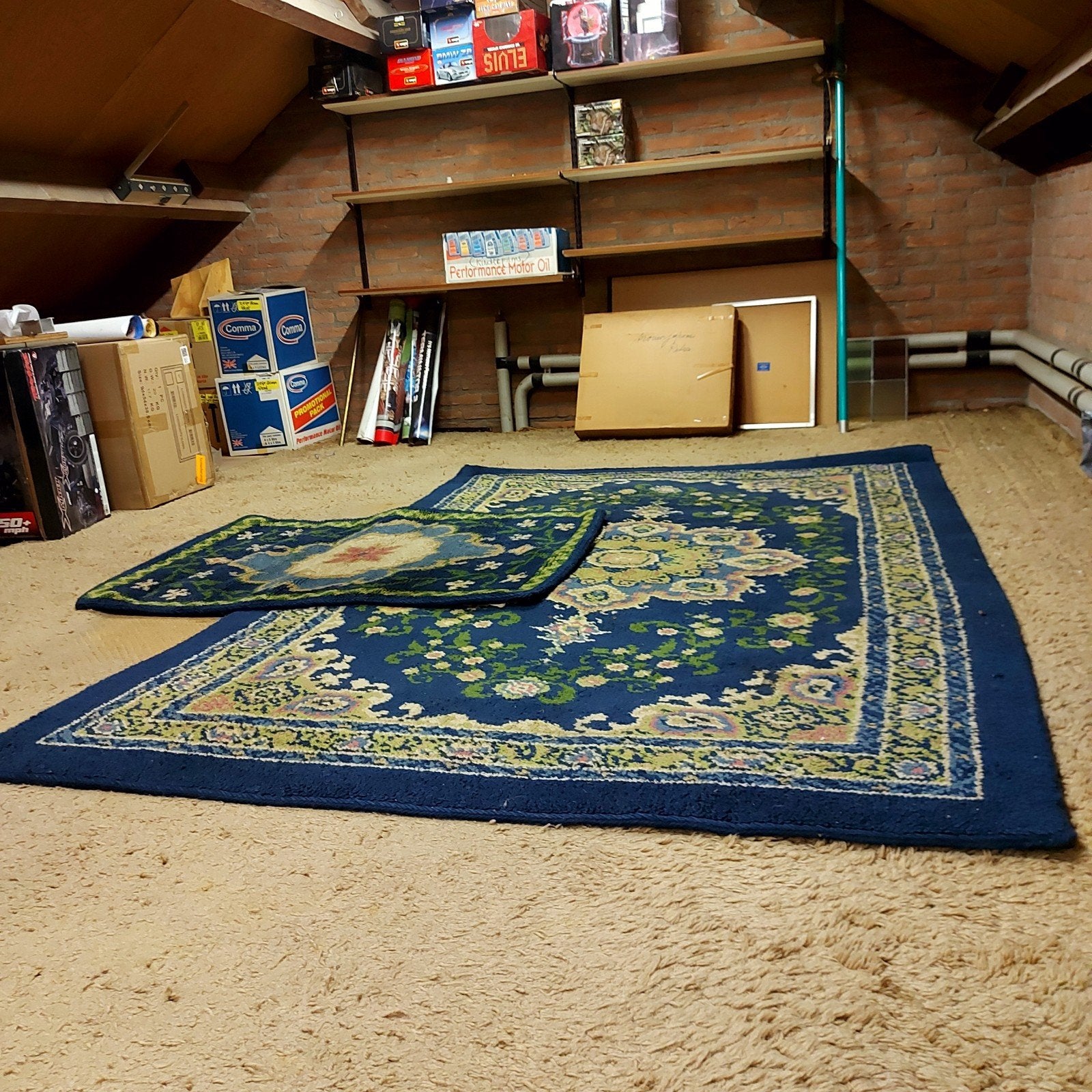 Hand geknoopte tapijten, Ophalen, Rechthoekig, 200 cm of meer