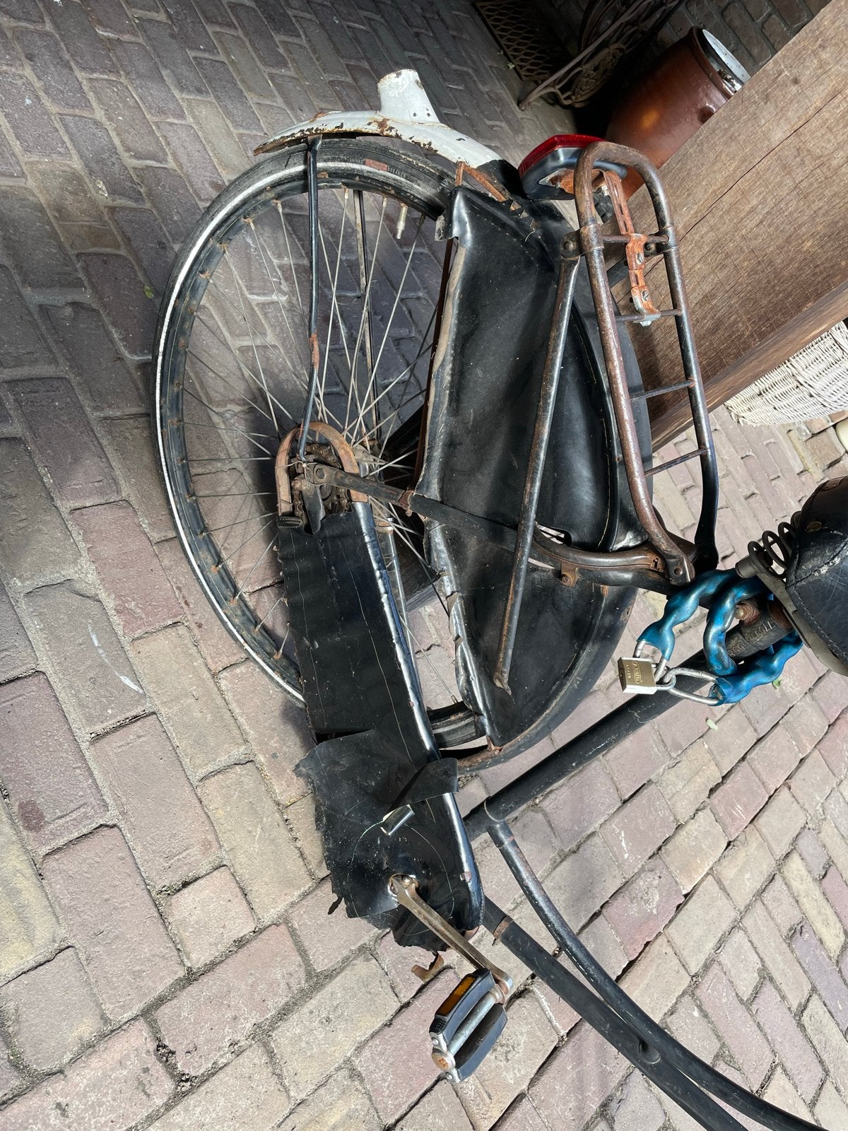 2x antieke Gazelle, 1x Fongers, diverse wielen en onderdelen, 55 tot 59 cm, Ophalen of Verzenden, Terugtraprem, Jaren '50