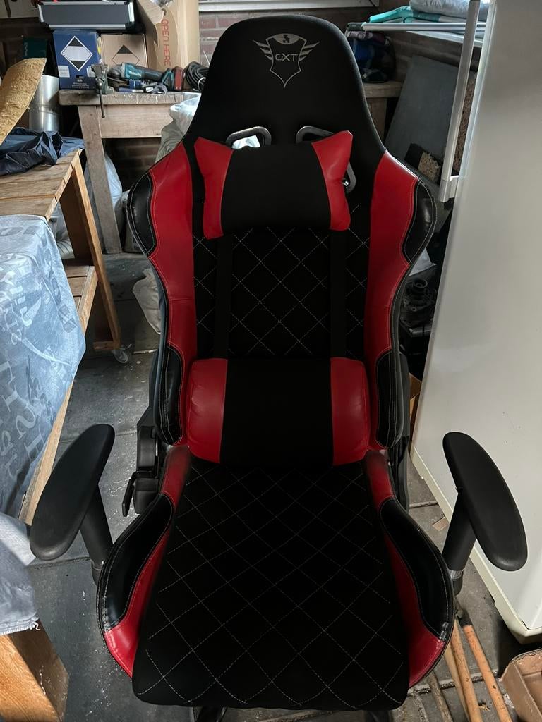 Gxt gaming stoel, Huis en Inrichting, Bureaustoelen, Ophalen, Gebruikt, Zwart, Gaming bureaustoel