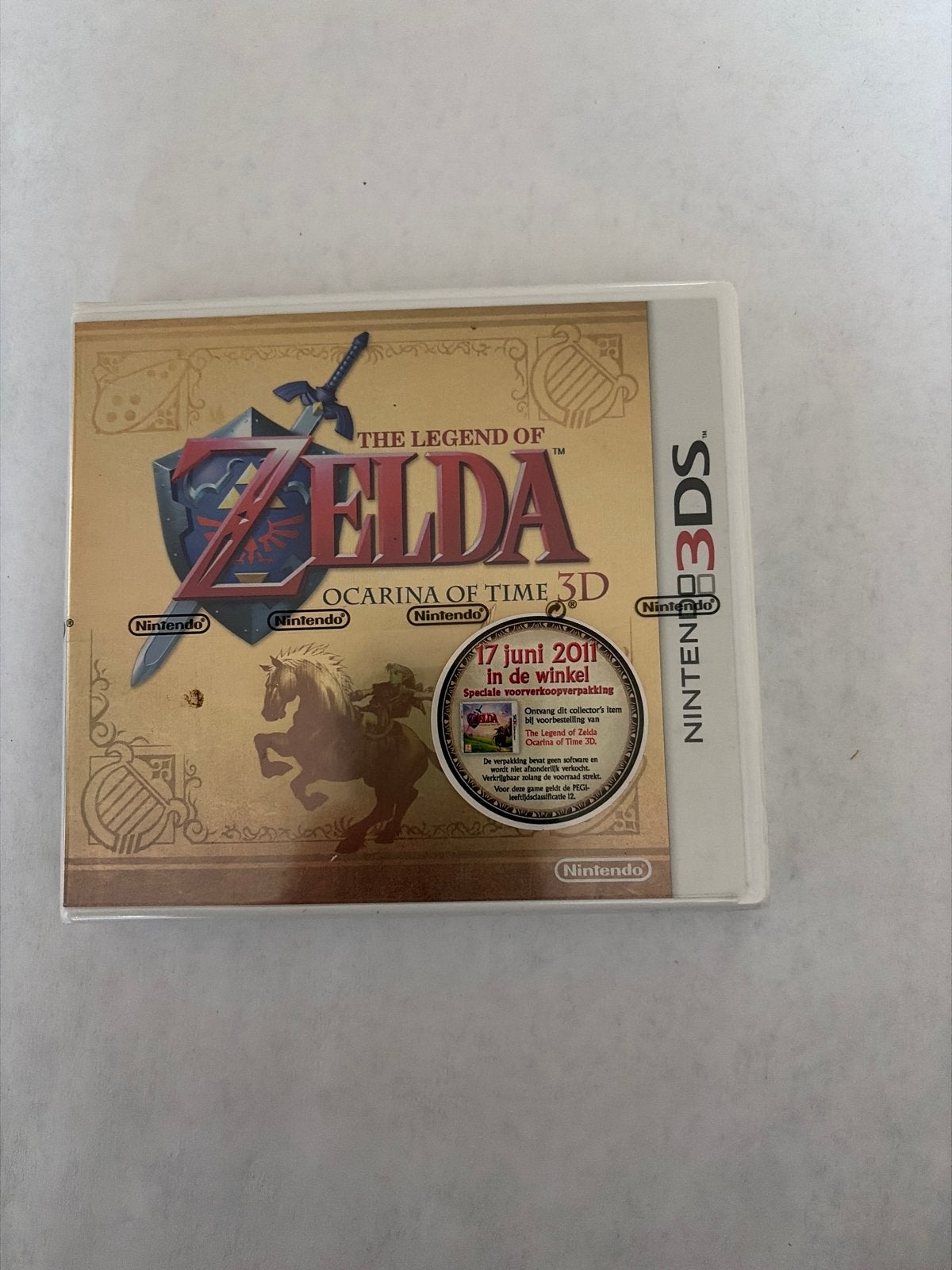Sealed promo materiaal The Legend of Zelda:Ocarina of Time3D, Avontuur en Actie, 1 speler, Ophalen of Verzenden, Zo goed als nieuw