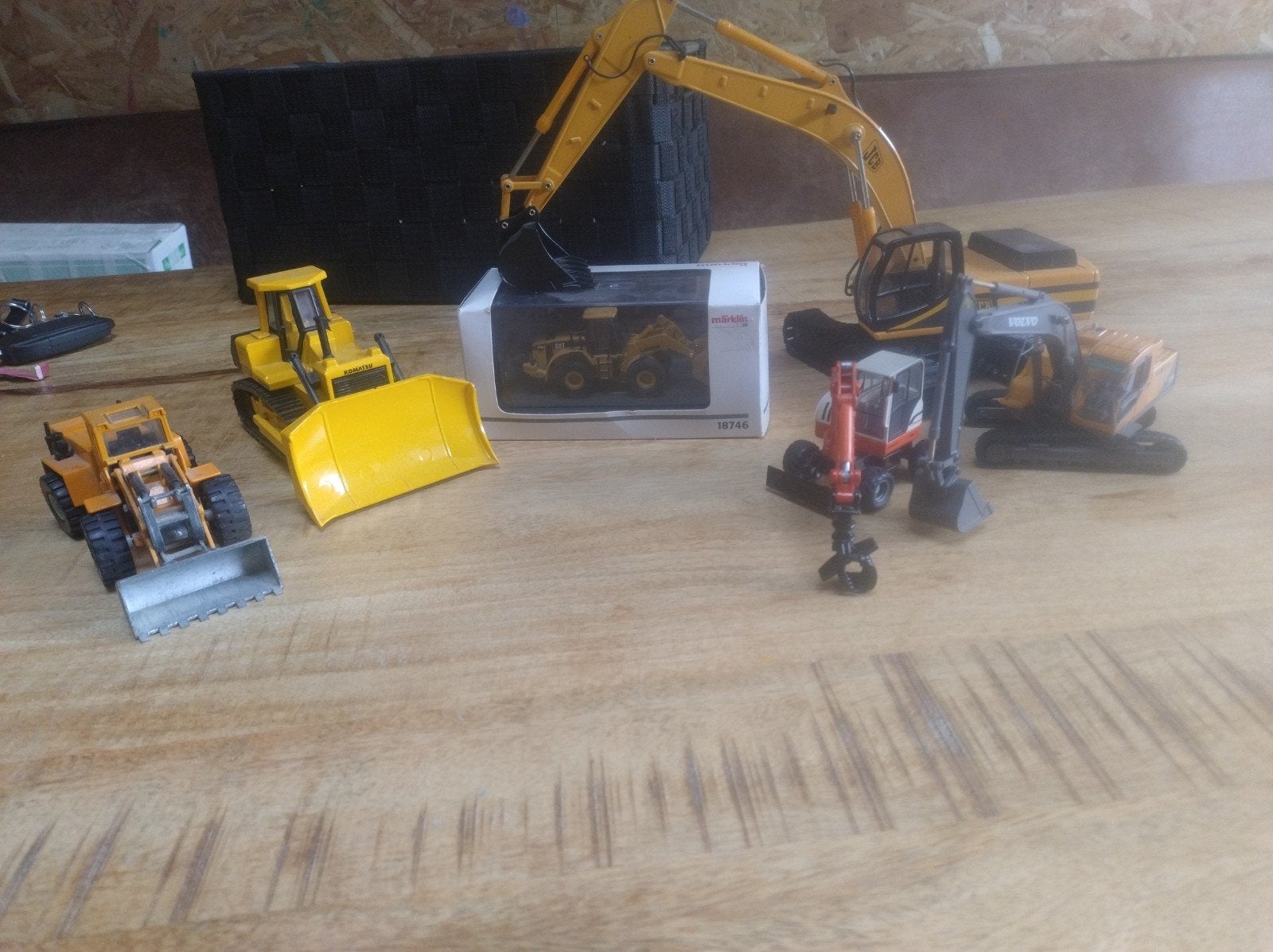Modelbouw voertuigen: graafmachines, bulldozer en meer, Overige merken, Gebruikt, 1:32 tot 1:50, Overige typen
