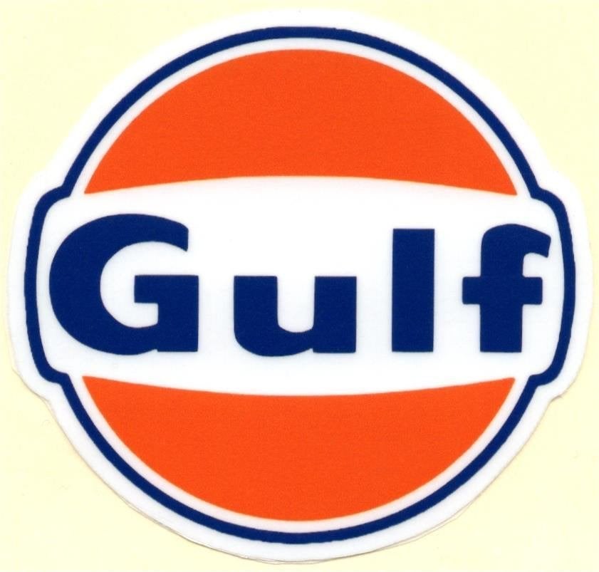 Gulf sticker #6, Verzenden