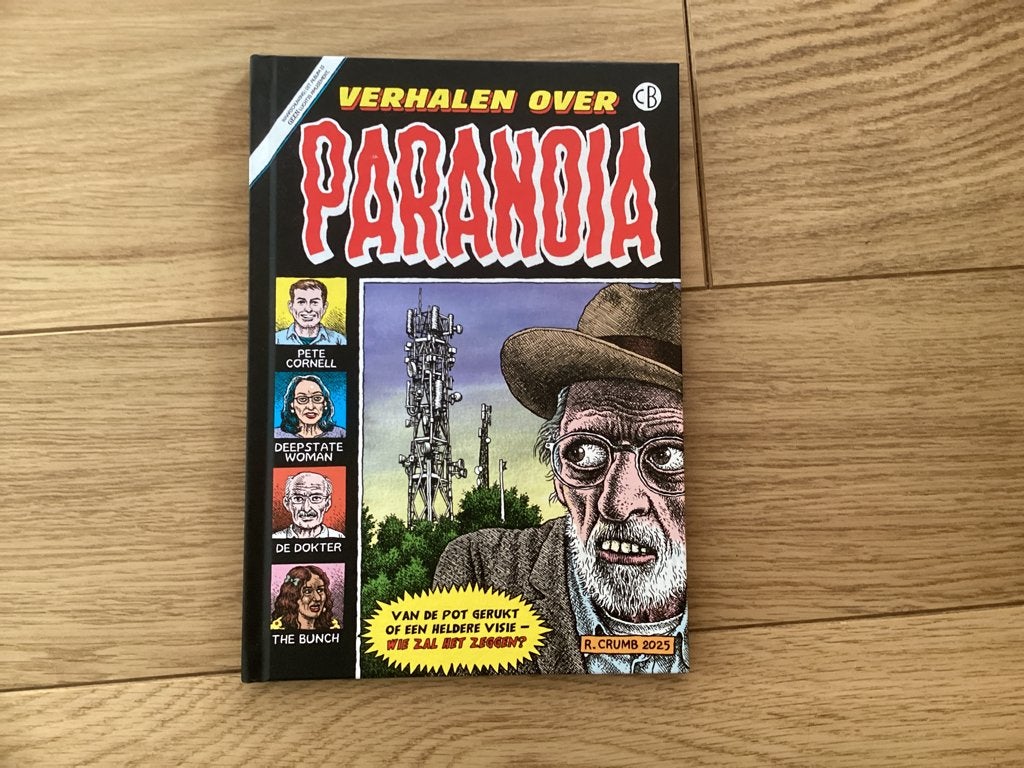 Paranoia (Crumb, HC), Eén stripboek, Ophalen of Verzenden, Zo goed als nieuw