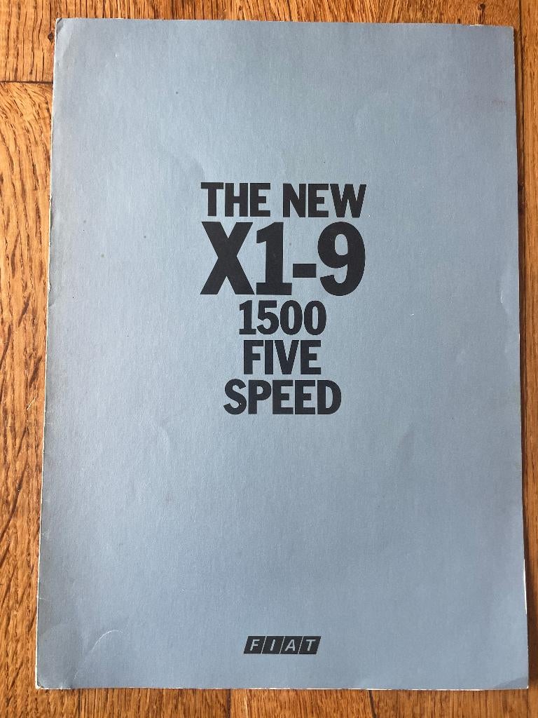 FIAT X1-9, Nieuw, Ophalen of Verzenden, Overige merken, Fiat
