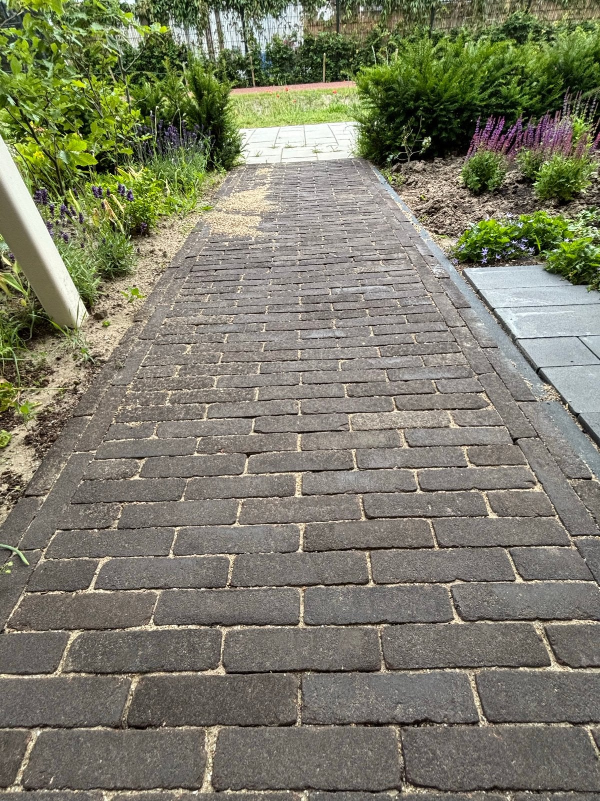 Nieuwe getrommelde klinkers Nero/Antraciet + voegzand, Tuin en Terras, Tegels en Klinkers, Klinkers, Nieuw, Ophalen of Verzenden