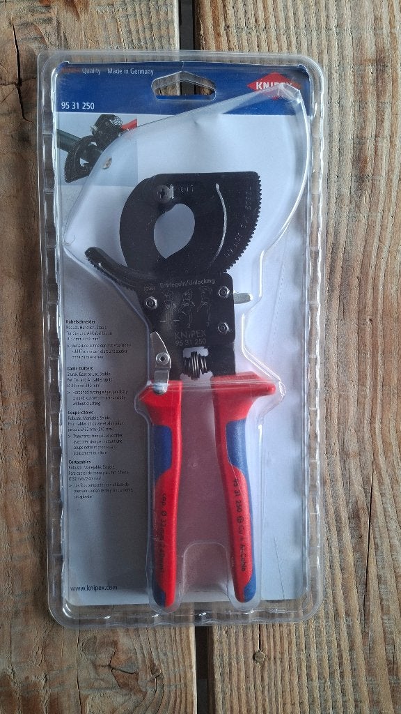 Knipex 9531250 Kabelschaar kabelkniptang NIEUW!, ., Nieuw, Ophalen of Verzenden, .