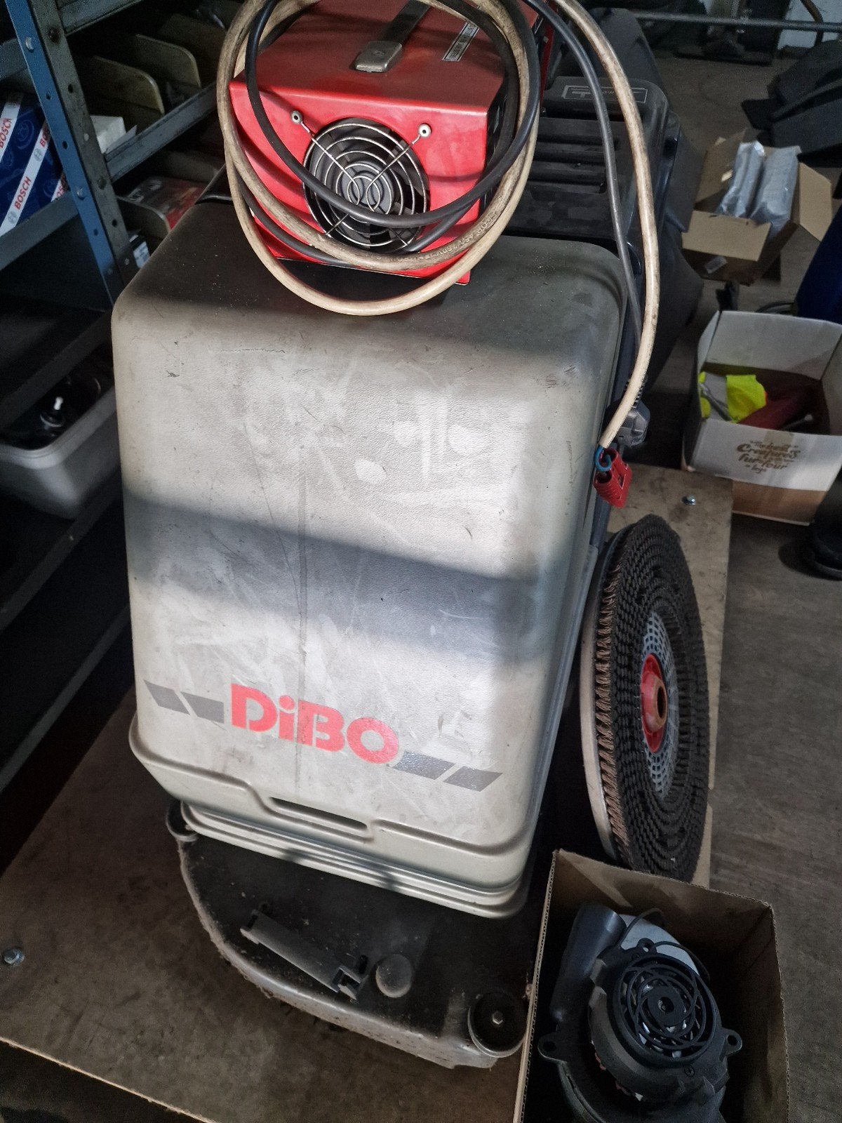 Dibo Schrobmachine - Gebruikt, in goede staat, Ophalen of Verzenden, Gebruikt, Schrobmachine