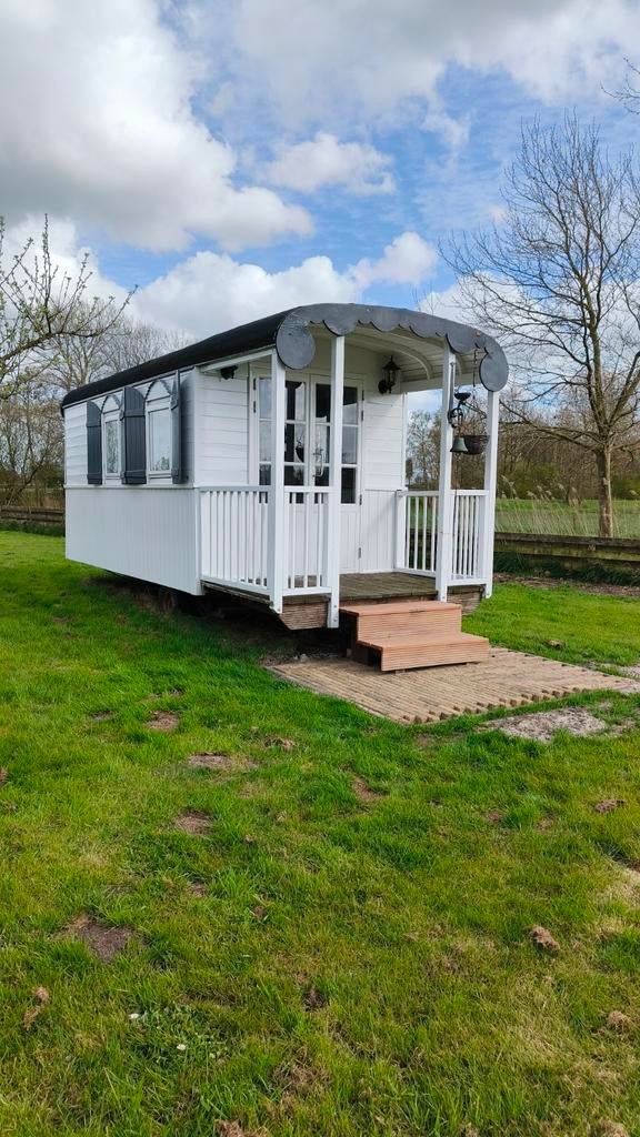 Pipowagen Tiny house, Caravans en Kamperen, Stacaravans