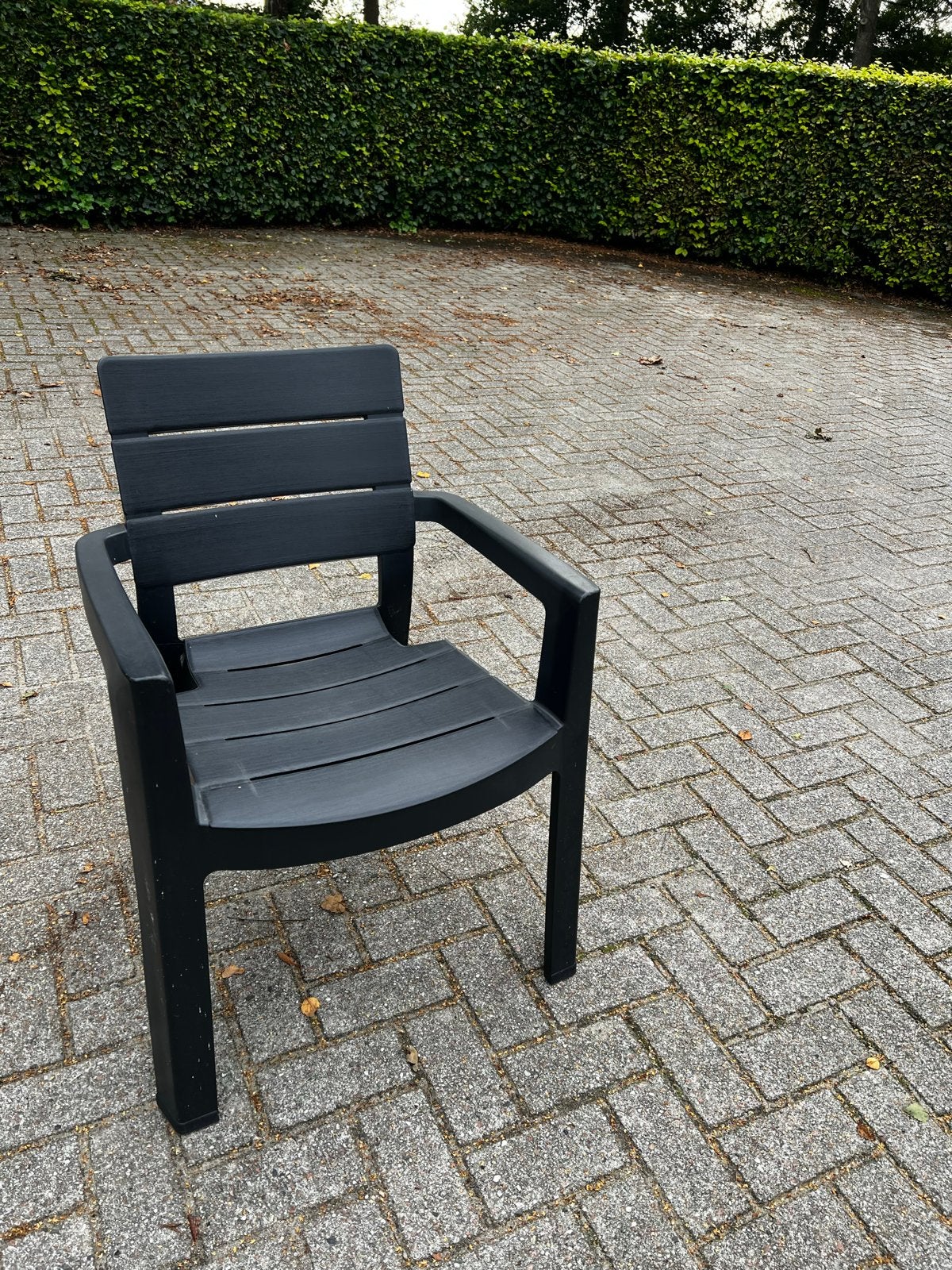Stapelbare tuinstoelen - 8 stuks, Tuin en Terras, Ophalen, Gebruikt, Rotan, Stapelbaar
